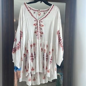 Free people embroidered tunic